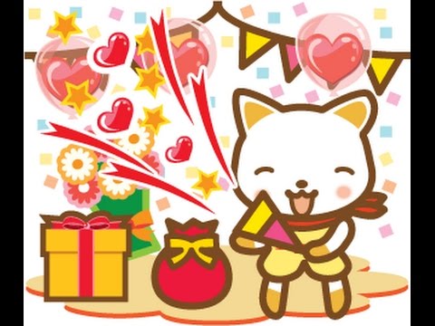 cat haku02★ happy birthday to you★