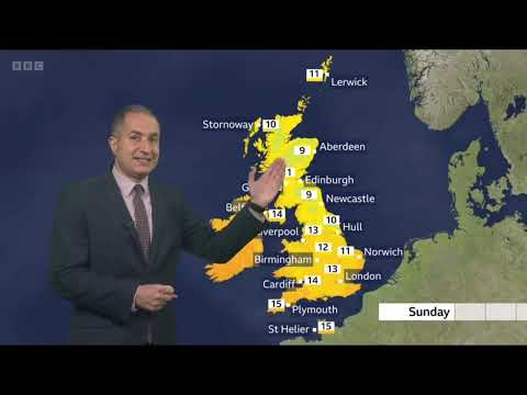 Weather for the week ahead 15/08/2025 - BBC Weather - UK Weather Forecast