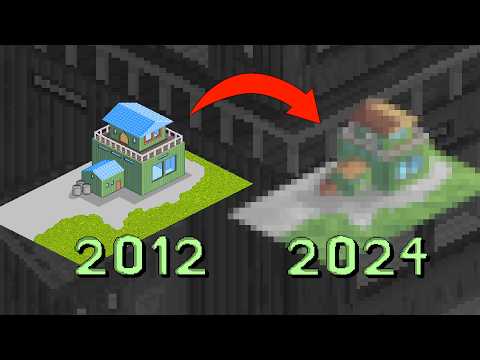 I revisited my old isometric pixel art – Here’s how it looks now!