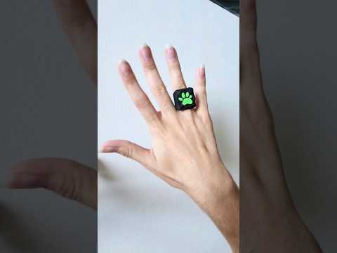Magic Cat Noir ring DIY #shorts #youtubeshorts  #catnoir #miraculous