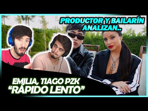 Emilia, Tiago PZK - Rápido Lento | ✅ Análisis Productor y Bailarín ✅ | #NeckeYBisweik