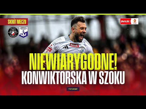 SKRÓT: POLONIA WARSZAWA - KOTWICA KOŁOBRZEG. NIE DO WIARY, ALEŻ KOŃCÓWKA! BETCLIC 1 LIGA