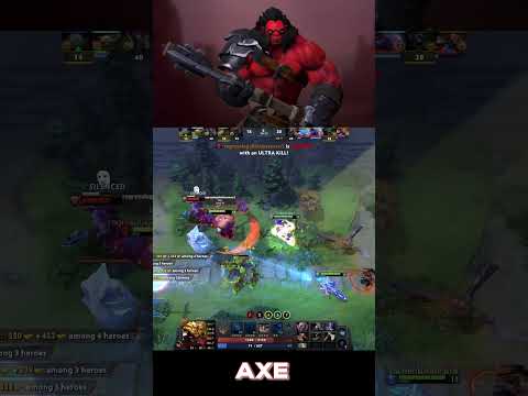 If Axe is not broken explain this! #dota2 #dota2highlights #rampage