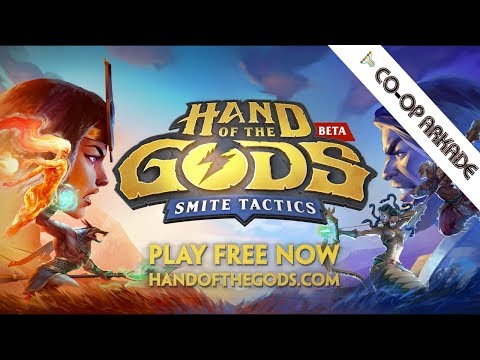 Hand of the Gods : Smite Tactics Review and play through.