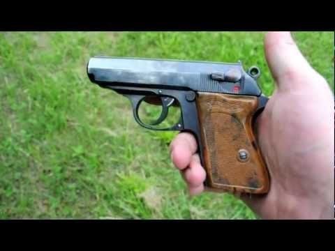 Shooting a 1933 Walther PPK in 32acp