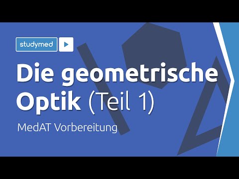 Geometric Optics Part 1 - MedAT Preparation