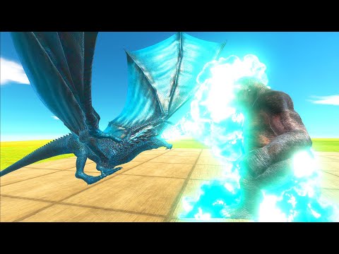 ICE DRAGON VS EVERY UNIT | ANIMAL REVOLT BATTLE SIMULATOR