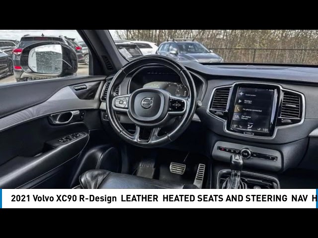 2021 Volvo XC90 R-Design | LEATHER | HEATED SEATS AND STEERING in Cars & Trucks in Strathcona County