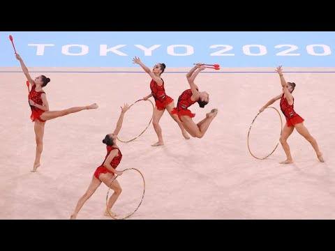 Bulgaria wins Gold medal in women's rhythmic gymnastics group all-round || Tokyo Olympics 2021