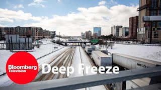 Record Low Temperatures Make Life Miserable in Texas