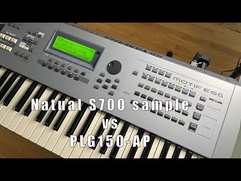 Yamaha Motif ES Natural S700 piano vs Hardware Plugin PLG150-AP, which one is better? free download
