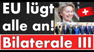 Single market, freedom of movement, electricity market? Big lie: Bilateral III is the EU's Trojan...