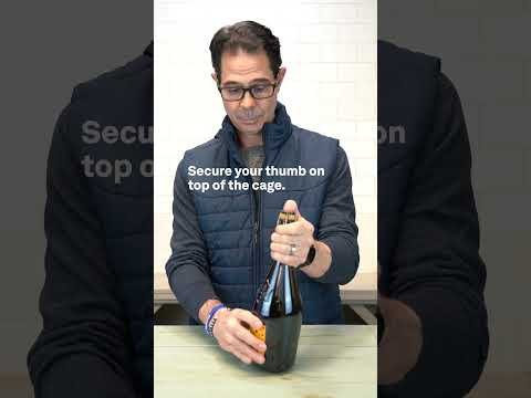 How to Open a Champagne Bottle, Correctly