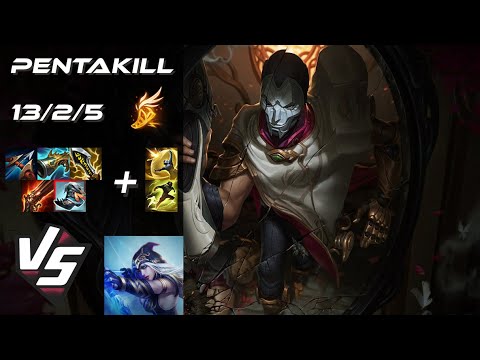 BOTTOM Jhin vs Ashe [PENTAKILL] - NA Challenger Patch 25.S2.6
