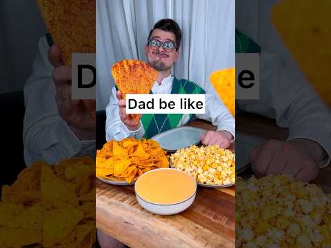 How to eat NACHO chips with CHEESE sauce like mom and dad?😅❤️🧀| CHEFKOUDY