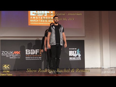 Show Rodrigo, Rachel & Renato @ BDF 2019, Saturday March 9th, 2019