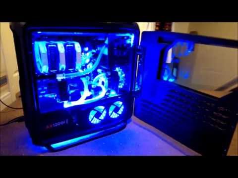 Custom Watercooled Cosmos 2 FrozenQ Res Window Mod