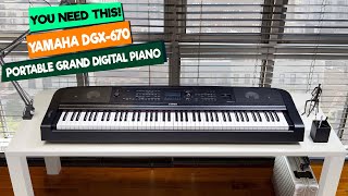 The Ultimate All-in-One? 🎹 Yamaha DGX-670 Review & Sound Demo (2025 Edition)