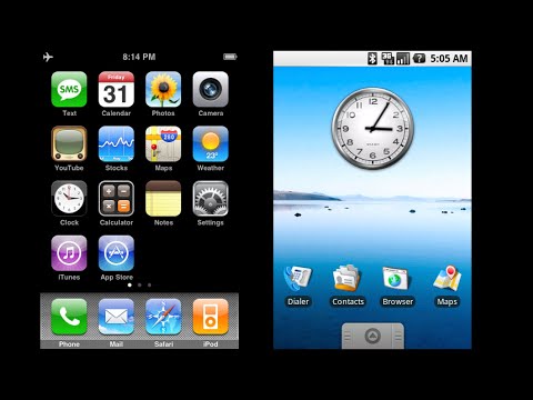 iOS 2 vs Android 1 UIs!