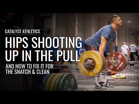 Hips Shooting Up in the Snatch & Clean