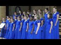 'Winds Through the Olive Trees' performed by the Cantamus Training Choir