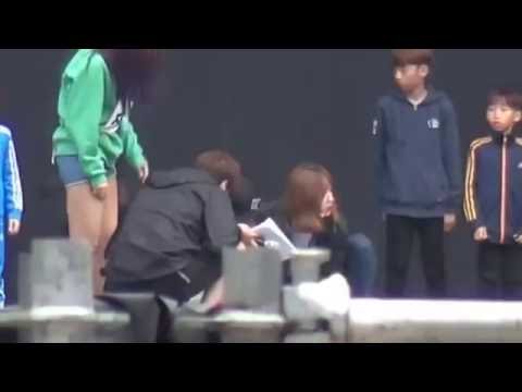 [Full] AOA Seolhyun accident fell on stage during rehearsal ft Hani - DMC Festival