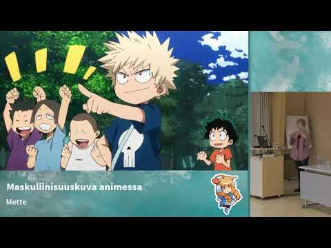 Maskuliinisuuskuva animessa (Desucon Frostbite 2019)