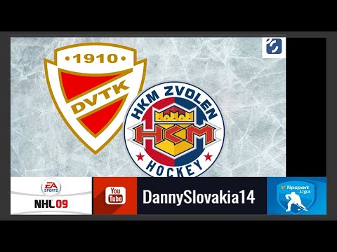 NHL 09 (NHL 20) Tipsport liga - DVTK - Zvolen (1.kolo základnej časti)