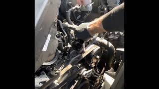 2016 GMC Sierra 1500, cooling fan won’t turn off, temperature sensor thermostat replacement