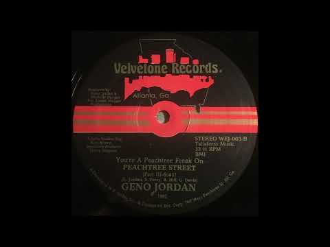 GENO JORDAN  - You're A Peachtree Freak On Peachtree Street