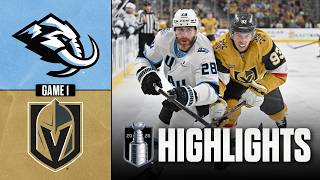 NHL Playoff Highlights | Mammoth vs. Golden Knights | SCF Gm 1 | April 19, 2026