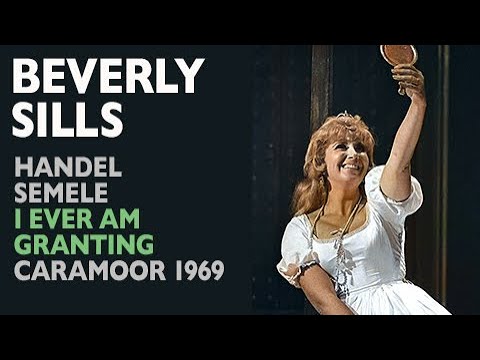Beverly Sills - Handel: SEMELE, #7 I ever am granting, Caramoor 1969