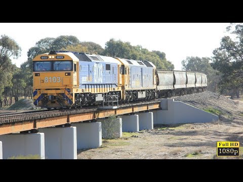 Pacific National Grain Trains: West & Central Victoria Railway Movements
