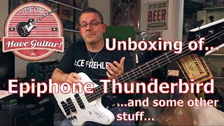 Video thumbnail for Epiphone Thunderbird Classic IV Pro - Unboxing by Have Guitar