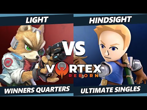 Vortex Legends 9 Winners Quarters - Light (Fox) Vs. Hindsight (Mii Swordfighter) SSBU Ultimate