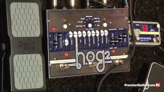 Video thumbnail for NAMM '13 - Electro-Harmonix Epitome, HOG2 Octave Generator, 45000 Looper, 8 Step Program Demos by Premier Guitar