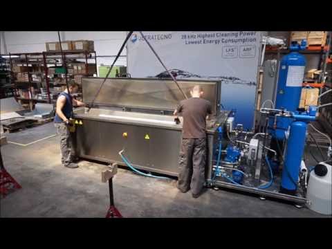 Ultrasonic Cleaning of Printing Cylinders and Anilox Rolls