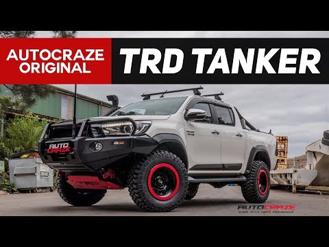 TRD TANKER // TOYOTA HILUX SR5 BUILD | KMC RG1 WHEELS, LIFT KIT, BASH PLATE AND MORE