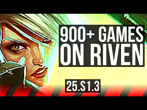 RIVEN vs MAOKAI (TOP) | 900+ games | EUW Master | 25.S1.3