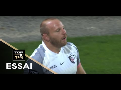 TOP 14 - Essai Leonardo GHIRALDINI (ST) - Brive - Toulouse - J5 - Saison 2017/2018