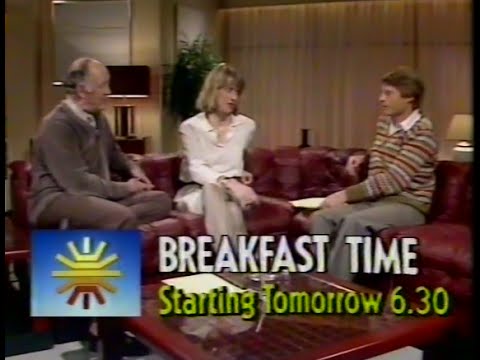 BBC Breakfast Time pre-launch trailer - Sunday 16th January 1983