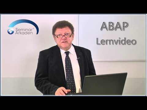 SAP ABAP interne Tabellen definieren