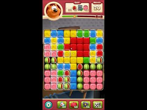 Toon Blast Level 2863 - NO BOOSTERS 🐻🐺🐱 | SKILLGAMING ✔️