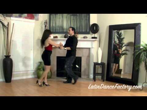 Learn to Dance Salsa: Ladies Walk Around - LatinDanceFactory.com