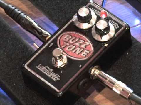 Mahoney Buzz Tone fuzz guitar effects pedal demo