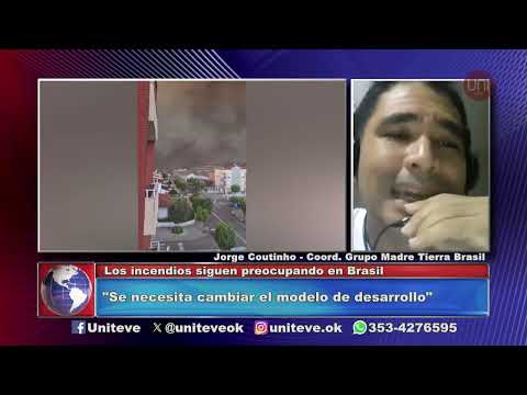 Los incendios siguen preocupando en Brasil