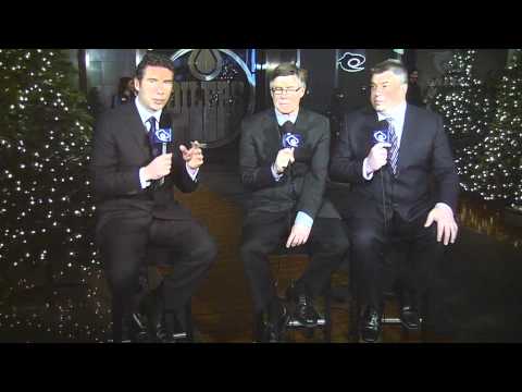 Gene Principe Swedish Paajarvi Omark - Oilers vs Blue Jackets 12-16-2010