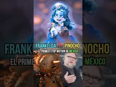 Pinocho de Guillermo del Toror No es Mexicana ? #stopmotion #frankelda #animation #animacion
