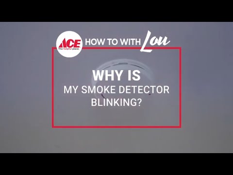 What Does It Mean When A Smoke Detector Blinks Red? video thumbnail