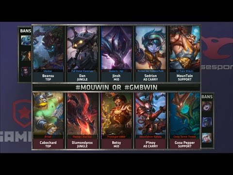 GMB vs MOU Game 3 Highlights - MOUSESPORTS vs GAMBIT GAMING - EU LCS SPRING PROMOTION 2015